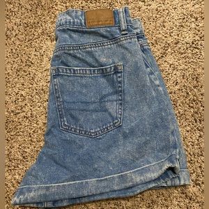 Denim mom short